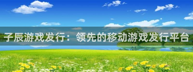 新城平台负责人是谁：子辰游戏发行：领先的移动游戏发行平台